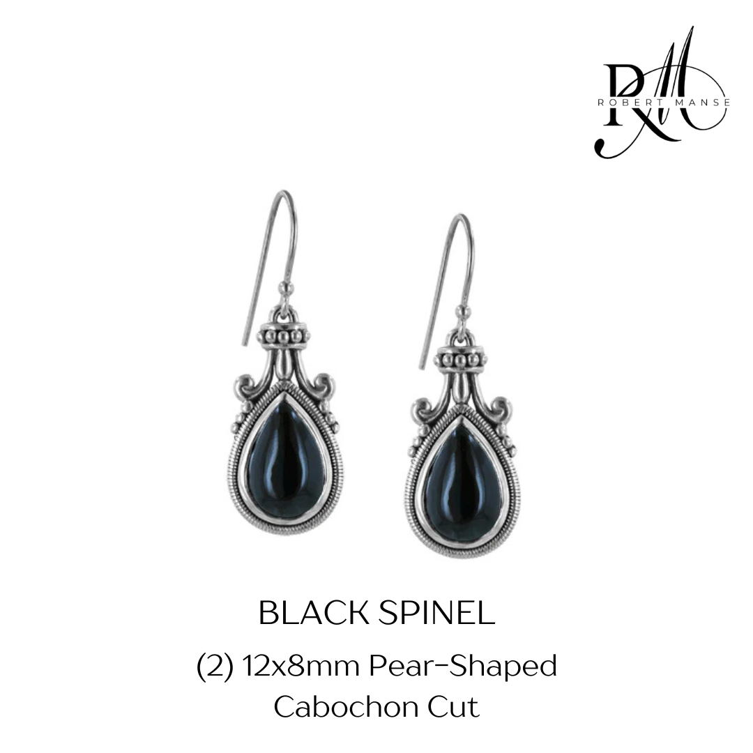 Gem RoManse Genuine Gemstone Sterling Silver Drop Earring