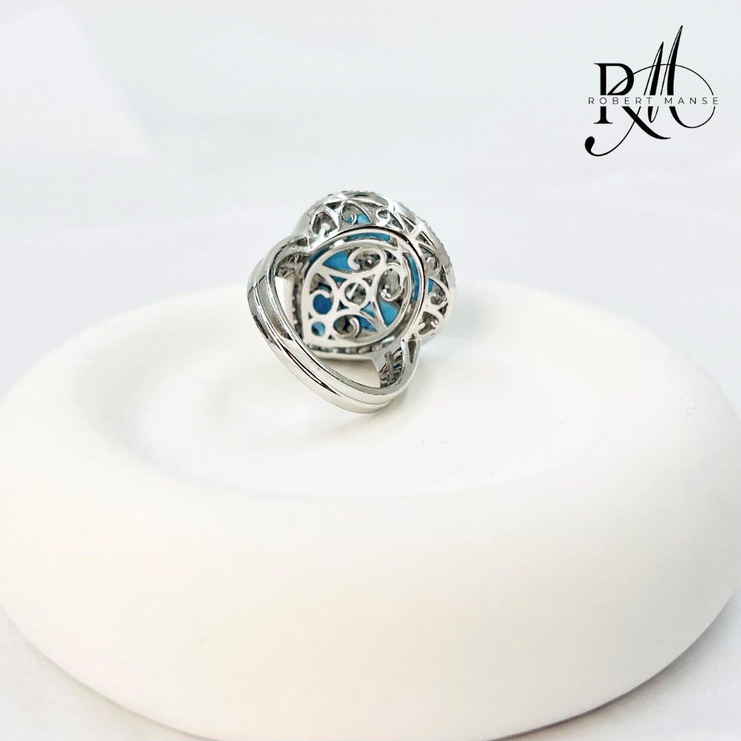 Mother's Day Blowout: Gem RoManse Gemstone Bouquet Sterling Silver Ring