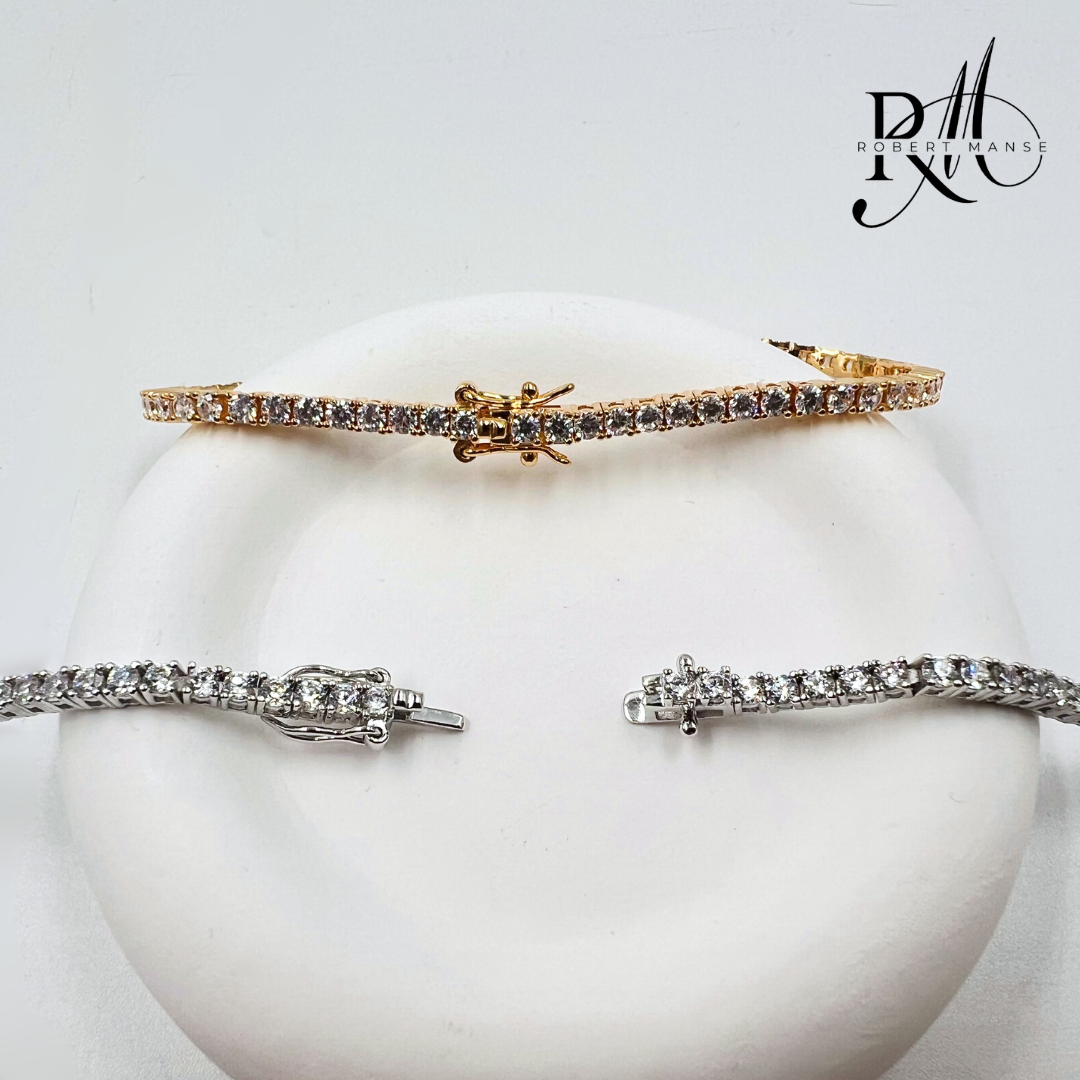 Mother's Day Blowout: CZ RoManse Station Tennis Bracelet