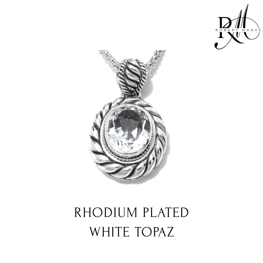 Bali RoManse Signature Cable Oval Pendant