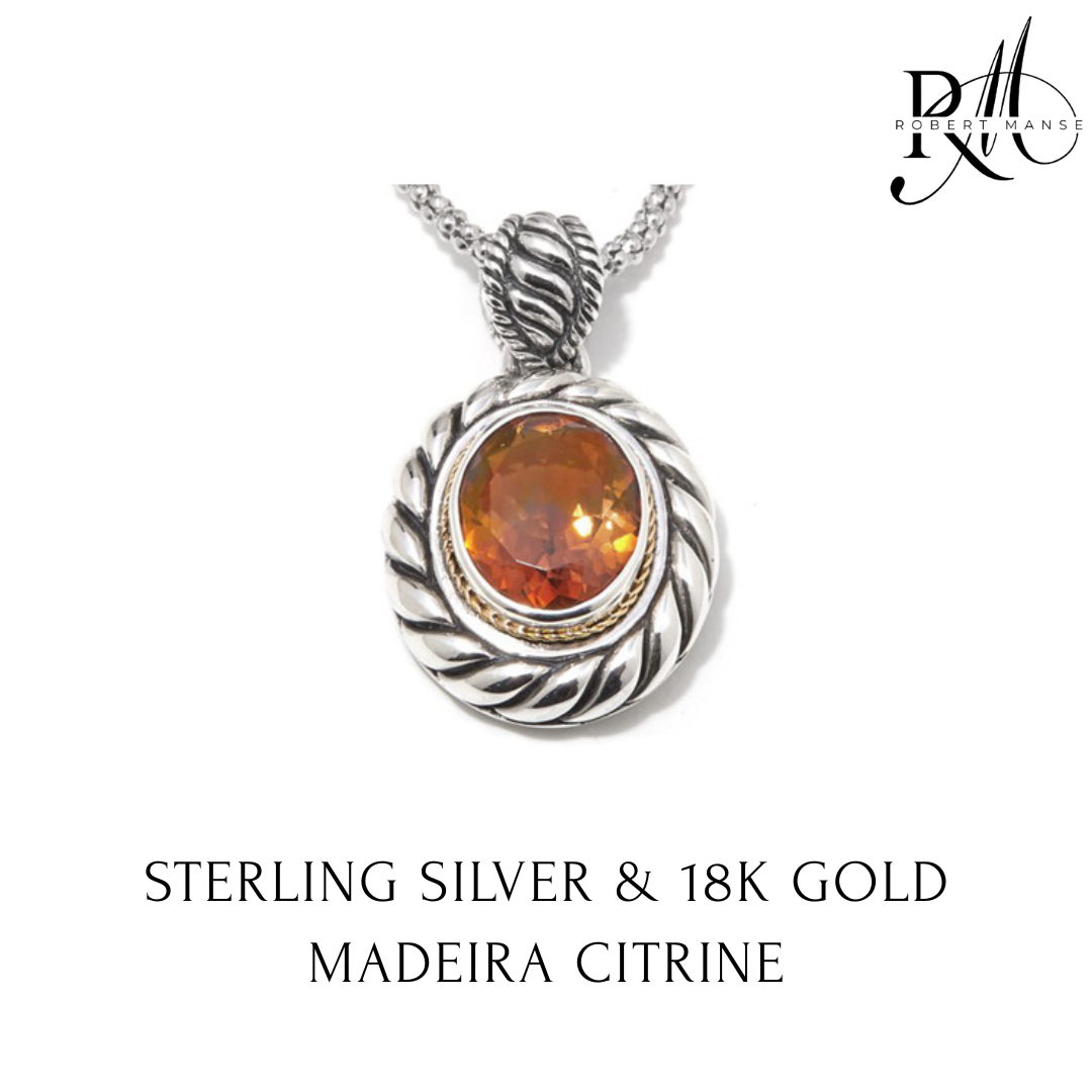 Bali RoManse Signature Cable Oval Pendant