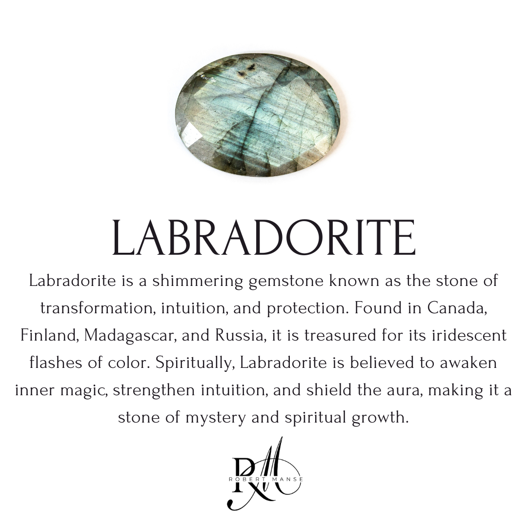 Bali RoManse Labradorite & Peridot Sterling Silver Necklace