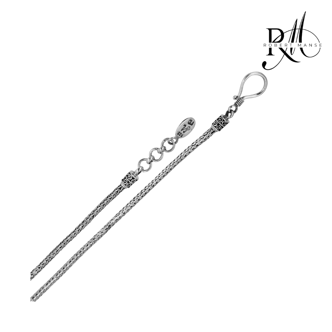 Bali RoManse Tulang Naga 16" Sterling Silver Necklace