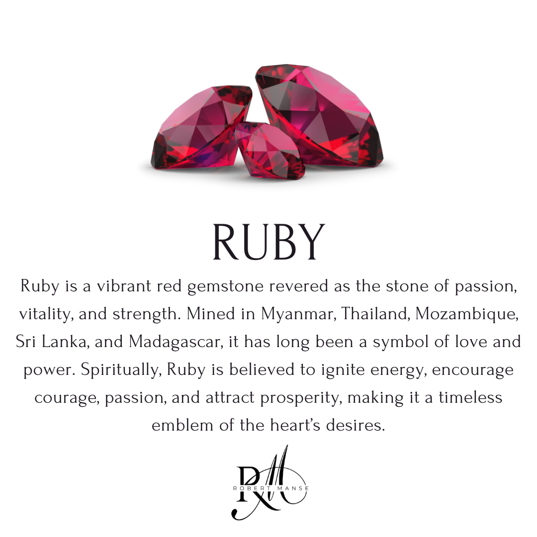 Gem RoManse Lab Ruby Marquise Sterling Silver Bolo Bracelet