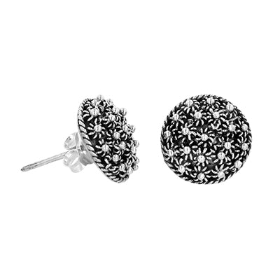 Bali RoManse Star Studded Sterling Silver Earrings