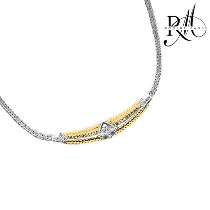 Bali RoManse Two-Tone Tulang Naga Necklace