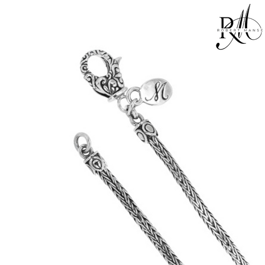 Bali RoManse 2.5mm Tulang Naga Sterling Silver Chain