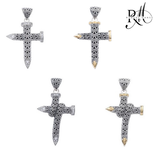 Bali RoManse Tulang Naga Nail Sterling Silver Pendant