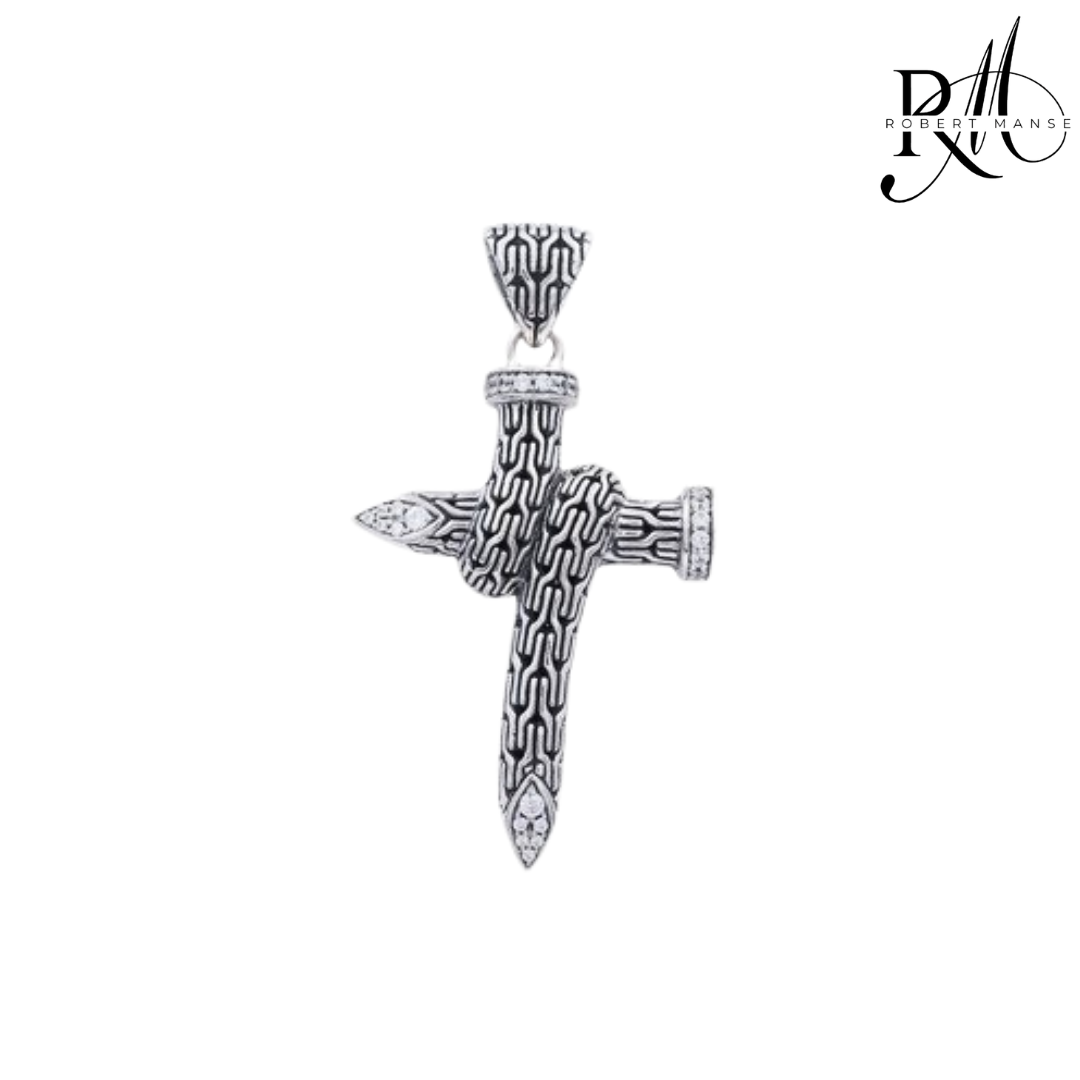 Bali RoManse Tulang Naga Nail Sterling Silver Pendant