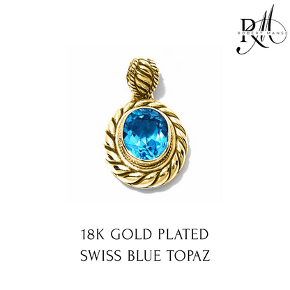 Bali RoManse Signature Cable Oval Pendant