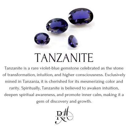 Bali RoManse Tanzanite Sterling Silver & 18k Gold Chandelier Earrings