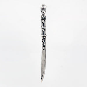 Bali Sterling Silver Men’s Dagger Pendant