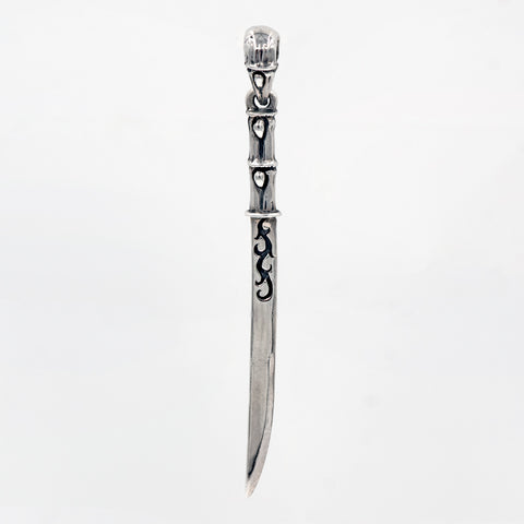 Bali Sterling Silver Men’s Dagger Pendant