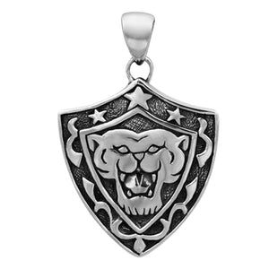 NEW Men's Lion Sheild Necklace